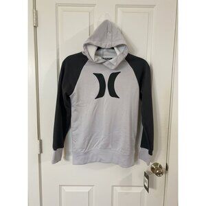 Hurley Boys Hoodie Size Medium Gray‎ & Black New With Tags